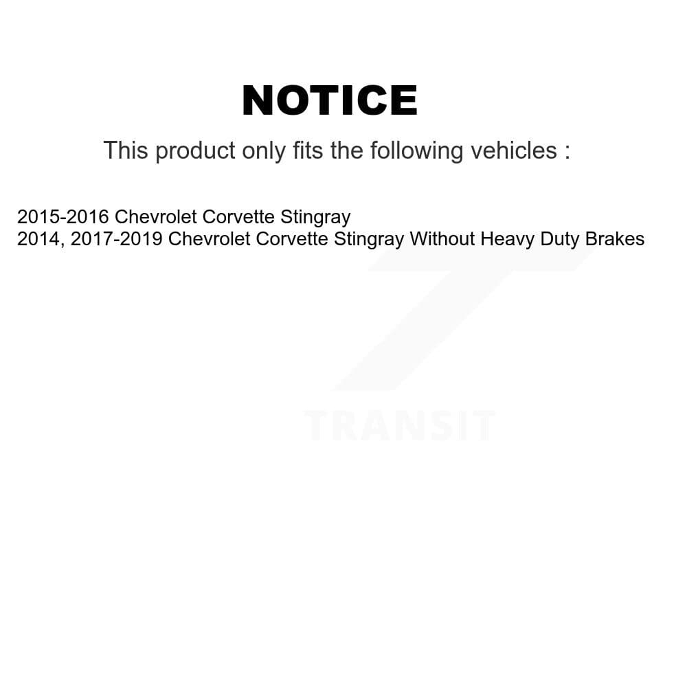 Transit Auto - KNN-101562 - Front and Rear Disc Brake Pad Kits image 14