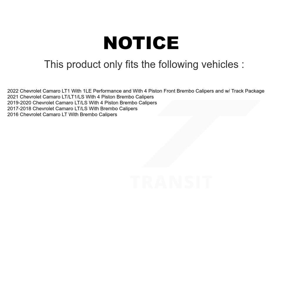 Transit Auto - KNN-101566 - Front and Rear Disc Brake Pad Kits image 14