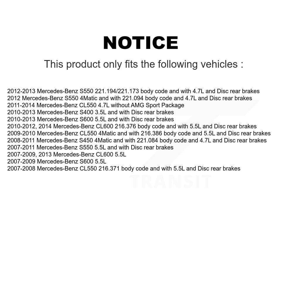 AmeriBRAKES - KNW-100063 - Front and Rear Disc Brake Pad Kits image 8