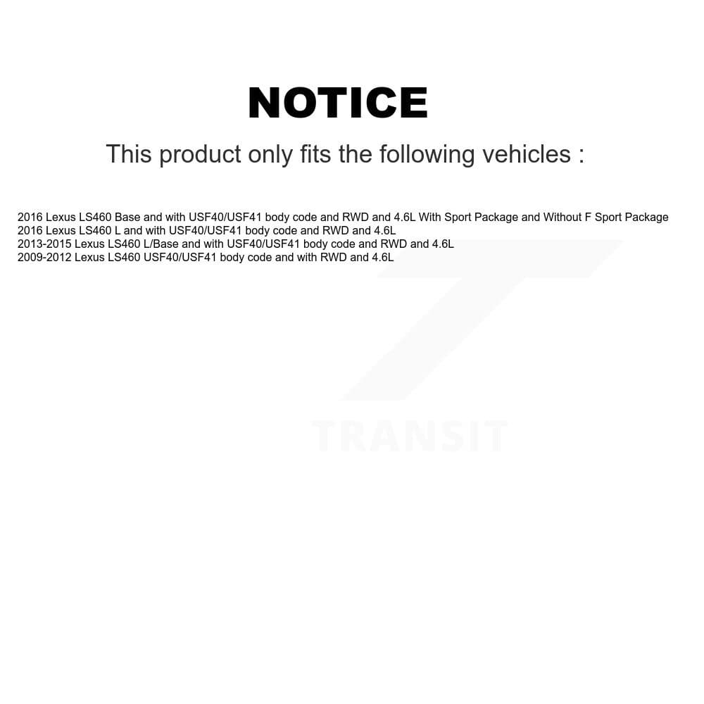AmeriBRAKES - KNW-100196 - Front and Rear Disc Brake Pad Kits image 8