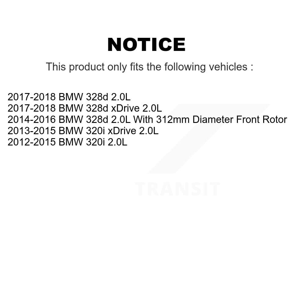 AmeriBRAKES - KNW-100261 - Front and Rear Disc Brake Pad Kits image 8
