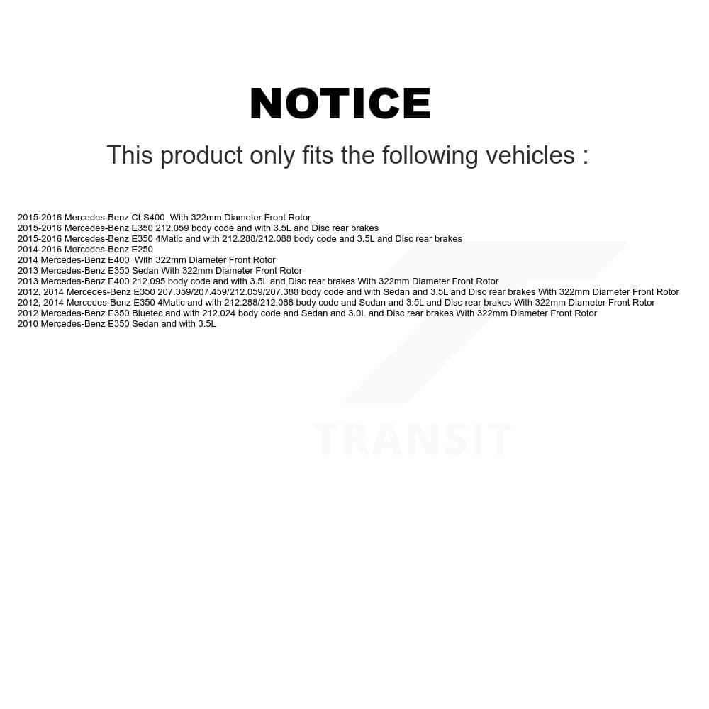 AmeriBRAKES - KNW-100325 - Front and Rear Disc Brake Pad Kits image 8