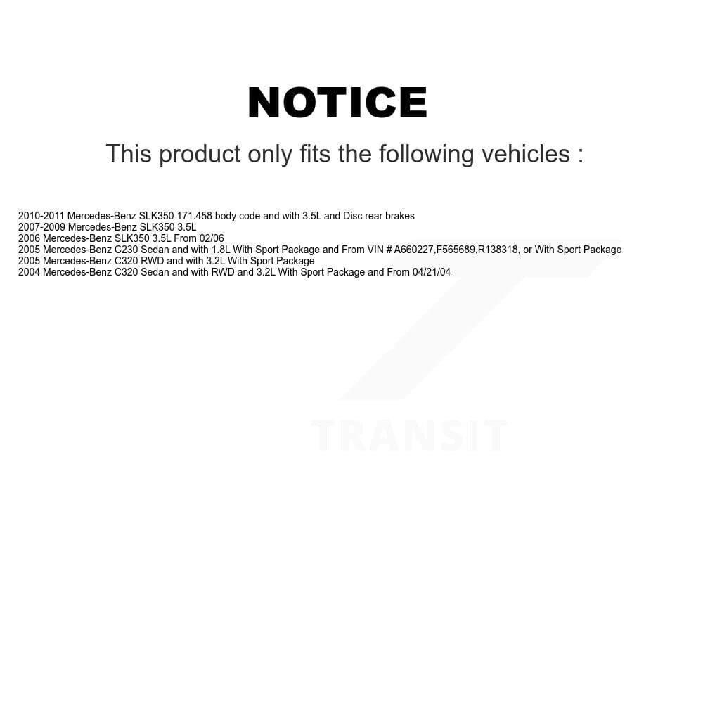 AmeriBRAKES - KNW-100333 - Front and Rear Disc Brake Pad Kits image 8