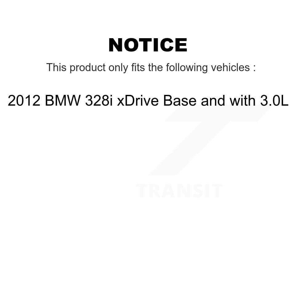 AmeriBRAKES - KNW-100355 - Front and Rear Disc Brake Pad Kits image 8