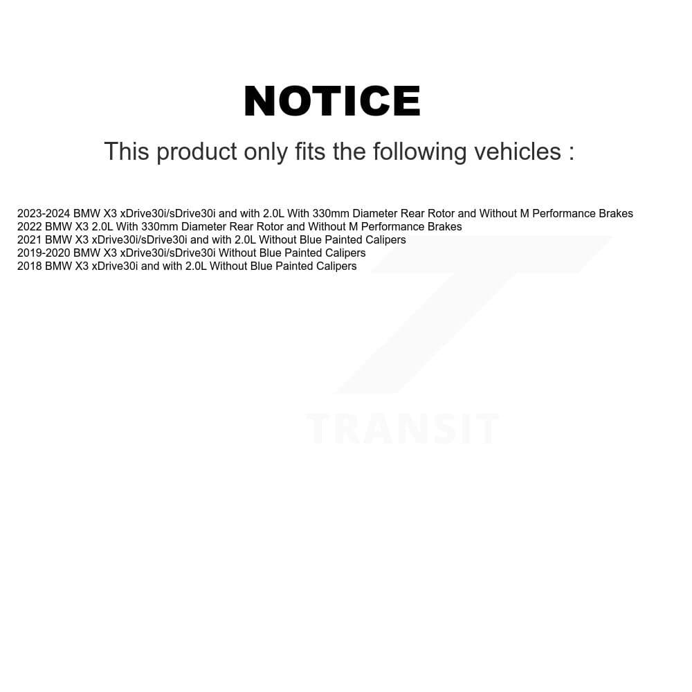 AmeriBRAKES - KNW-100992 - Rear Disc Brake Pad Kits image 8
