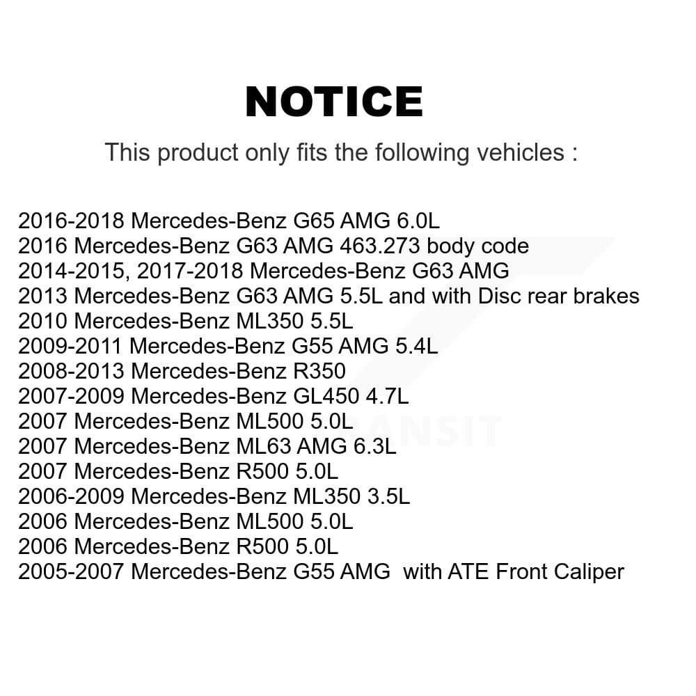 AmeriBRAKES - KNW-101102 - Rear Disc Brake Pad Kits image 8