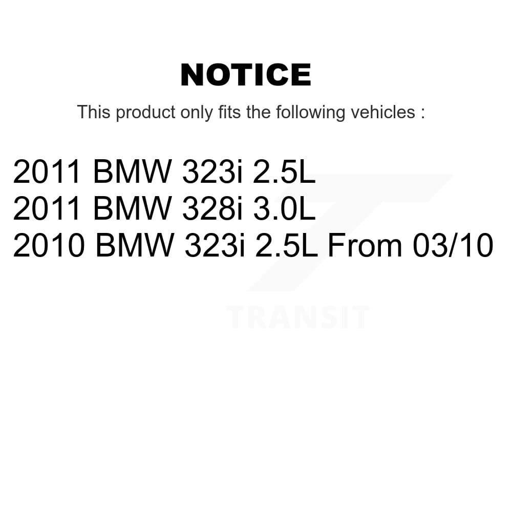 AmeriBRAKES - KNW-101113 - Front and Rear Disc Brake Pad Kits image 8