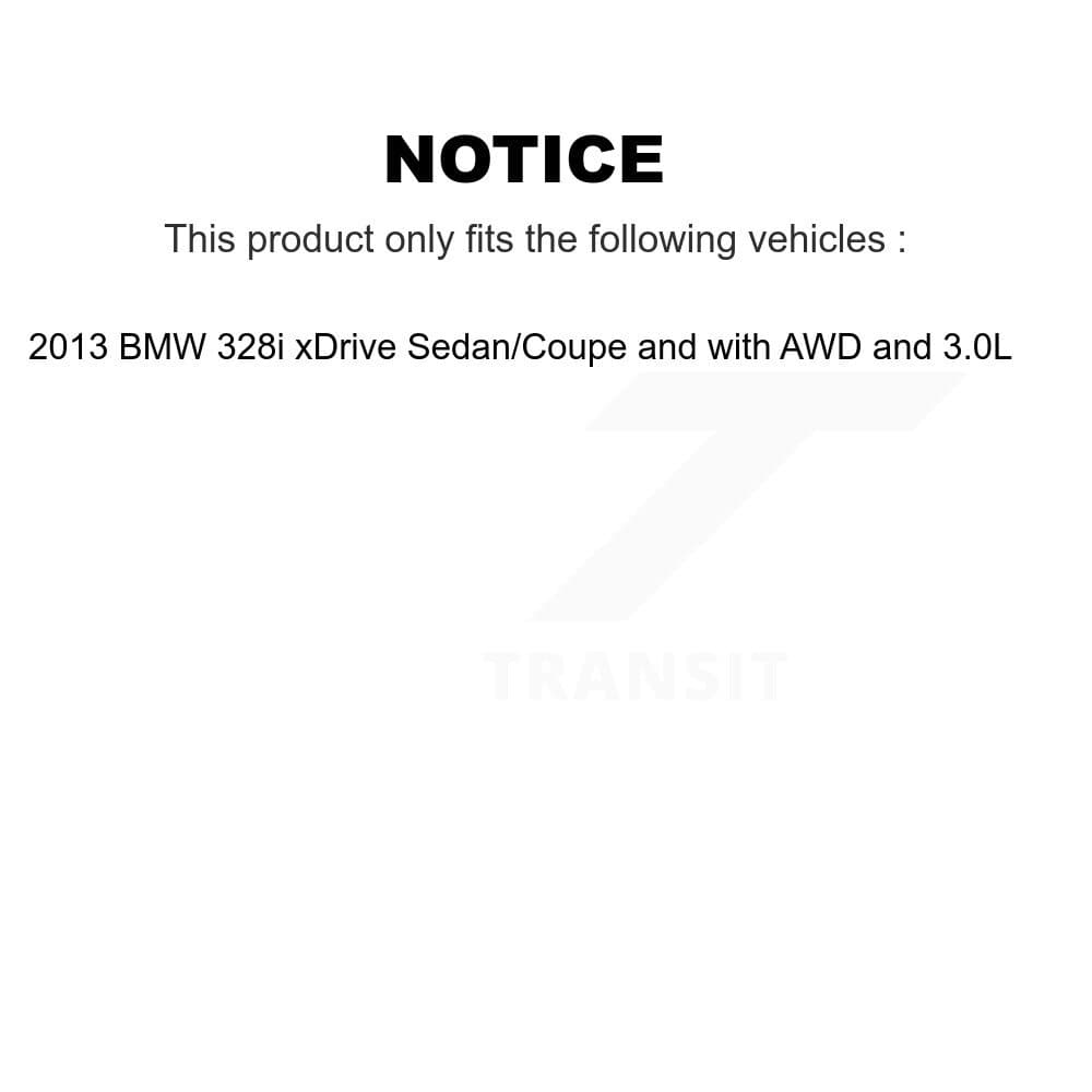 AmeriBRAKES - KNW-101177 - Front and Rear Disc Brake Pad Kits image 14
