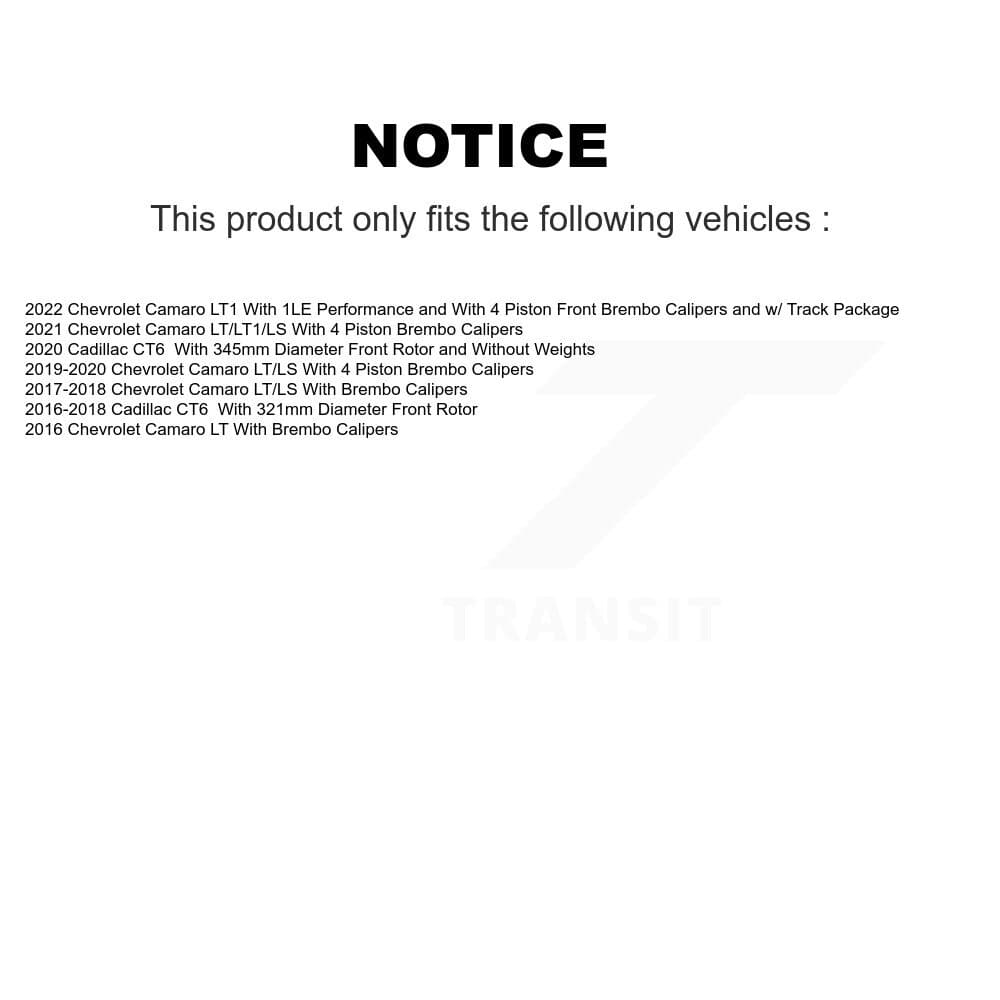 Positive Plus - KPF-100010 - Front and Rear Disc Brake Pad Kits image 8