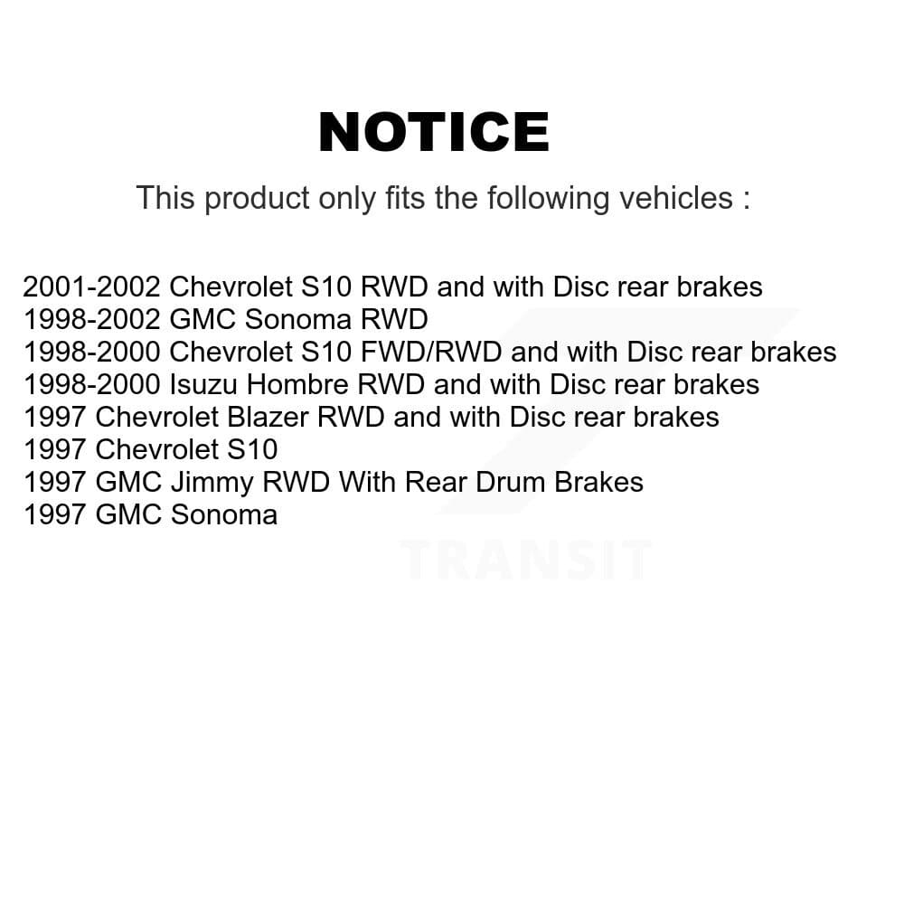 Positive Plus - KPF-100217 - Front and Rear Disc Brake Pad Kits image 8