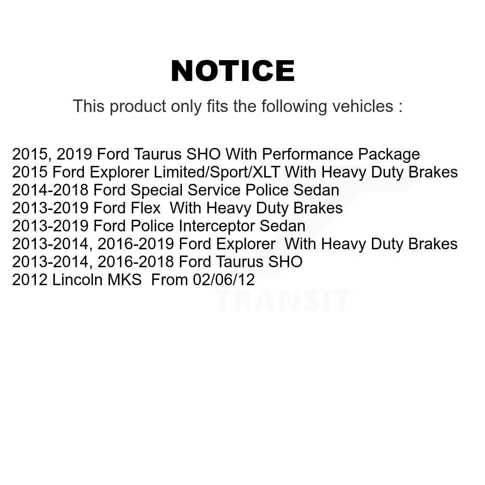 Positive Plus - KPF-100239 - Front and Rear Disc Brake Pad Kits image 8