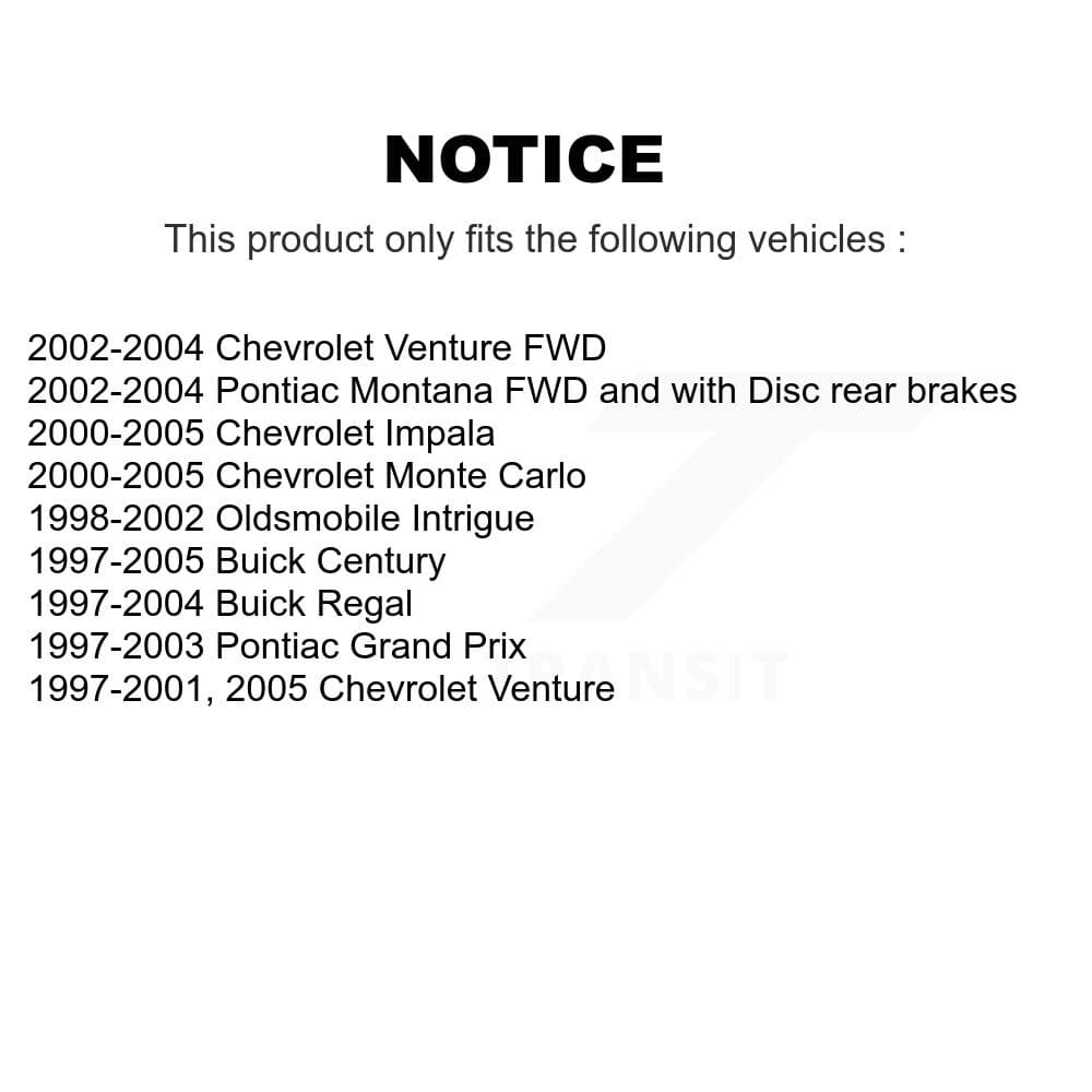 Positive Plus - KPF-100331 - Front and Rear Disc Brake Pad Kits image 8