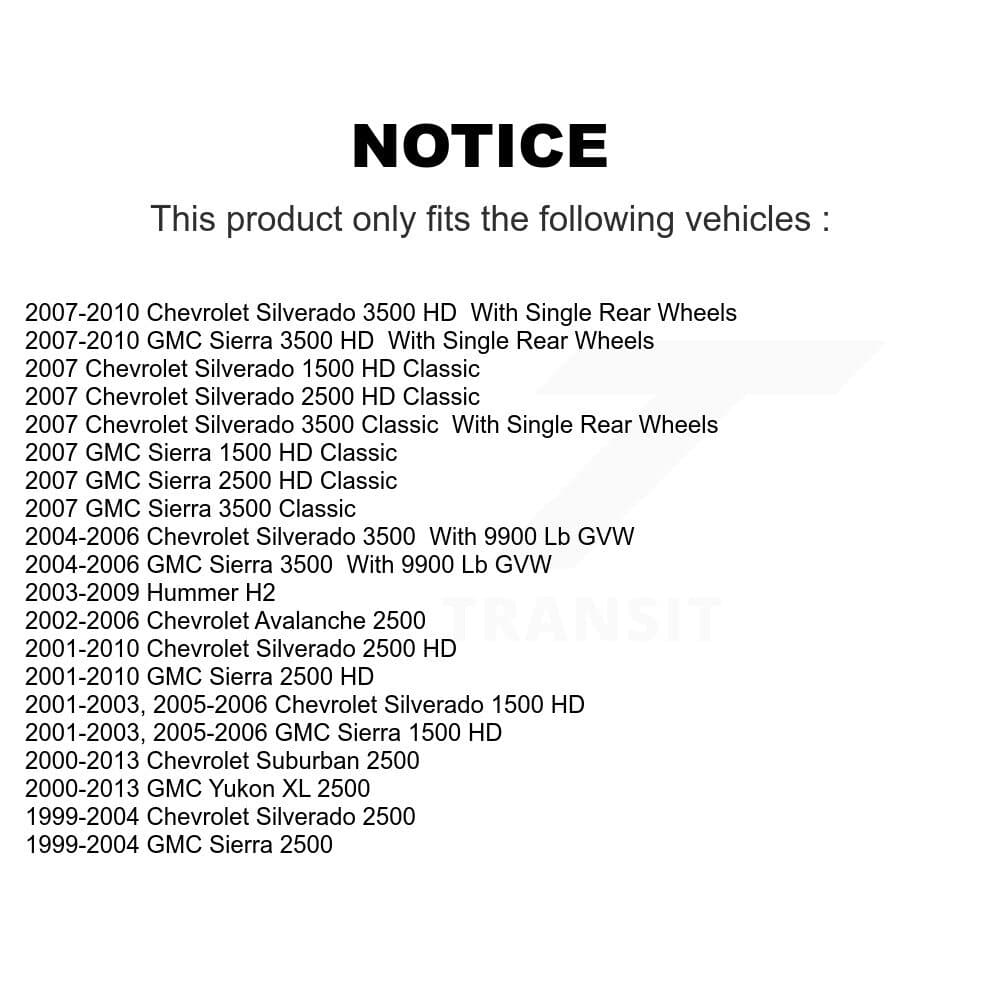 Positive Plus - KPF-100350 - Front and Rear Disc Brake Pad Kits image 8