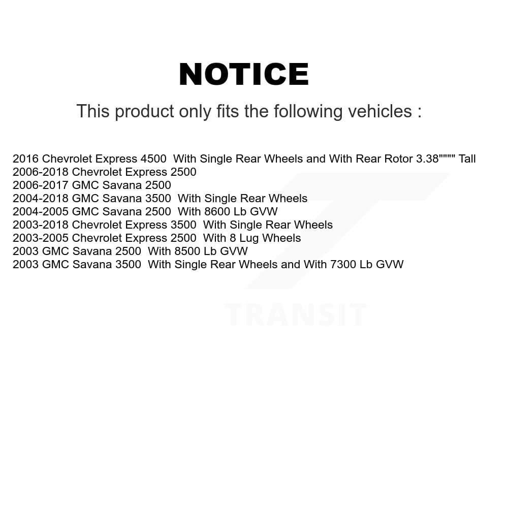 Positive Plus - KPF-100353 - Front and Rear Disc Brake Pad Kits image 8