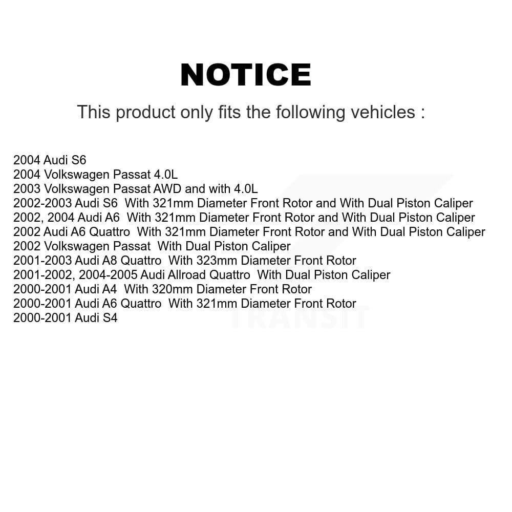 Positive Plus - KPF-100419 - Front and Rear Disc Brake Pad Kits image 8