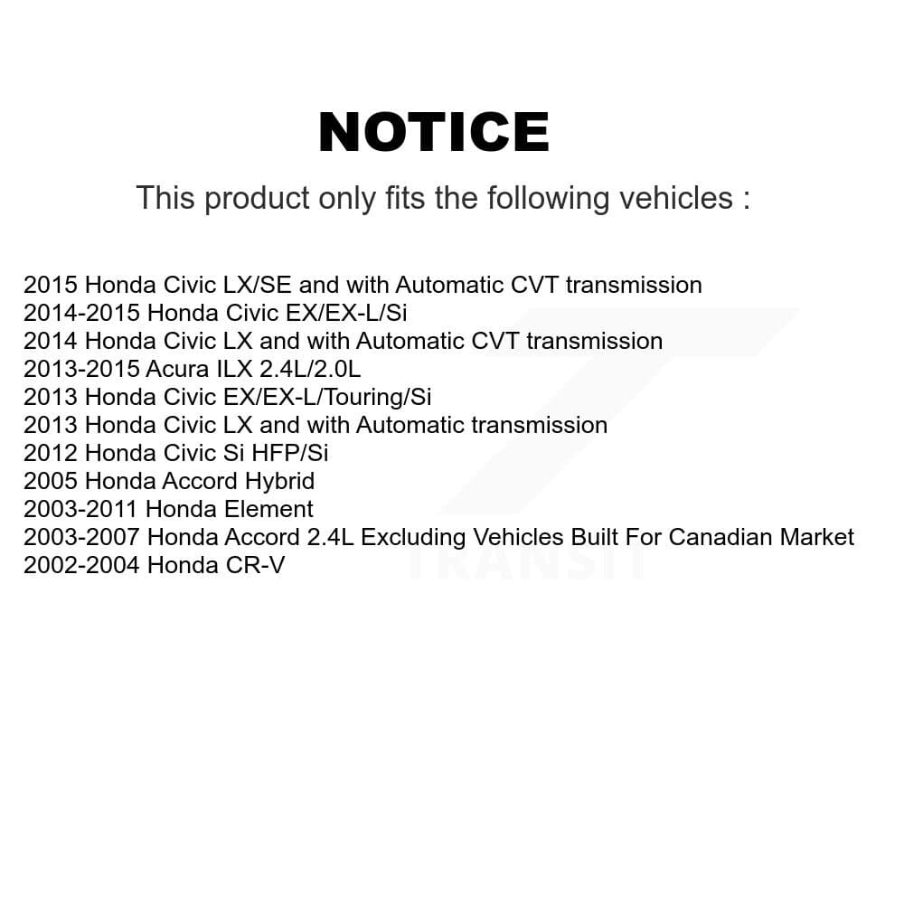 Positive Plus - KPF-100423 - Front and Rear Disc Brake Pad Kits image 8
