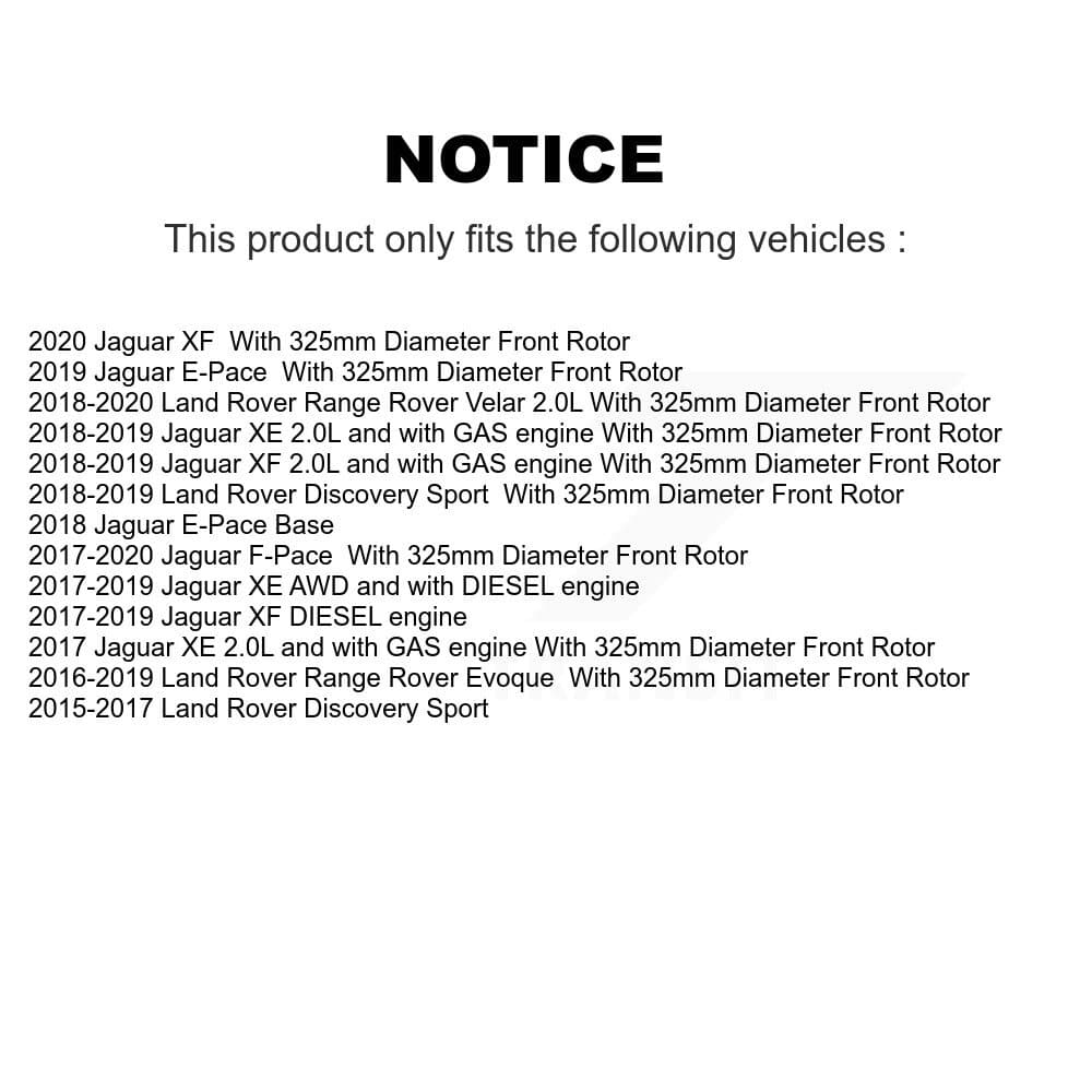 Positive Plus - KPF-100505 - Front and Rear Disc Brake Pad Kits image 8