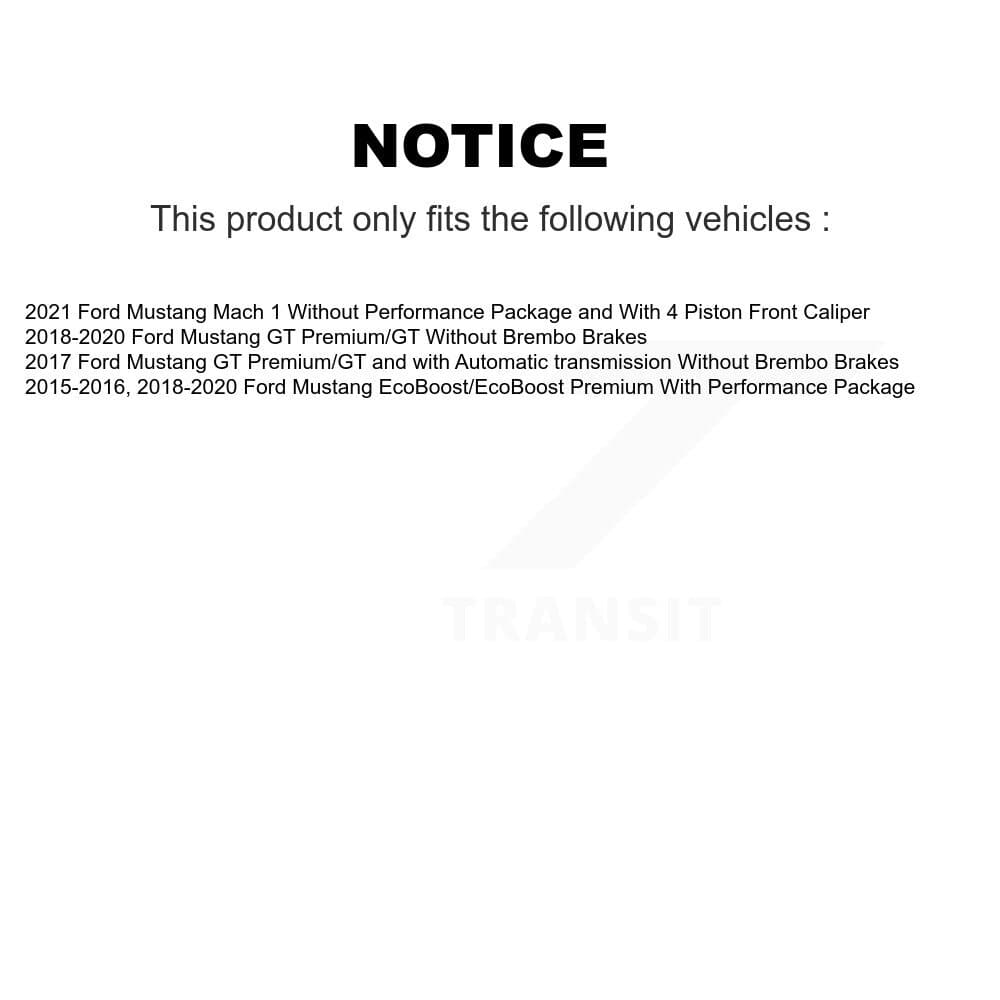 Positive Plus - KPF-100530 - Front and Rear Disc Brake Pad Kits image 8