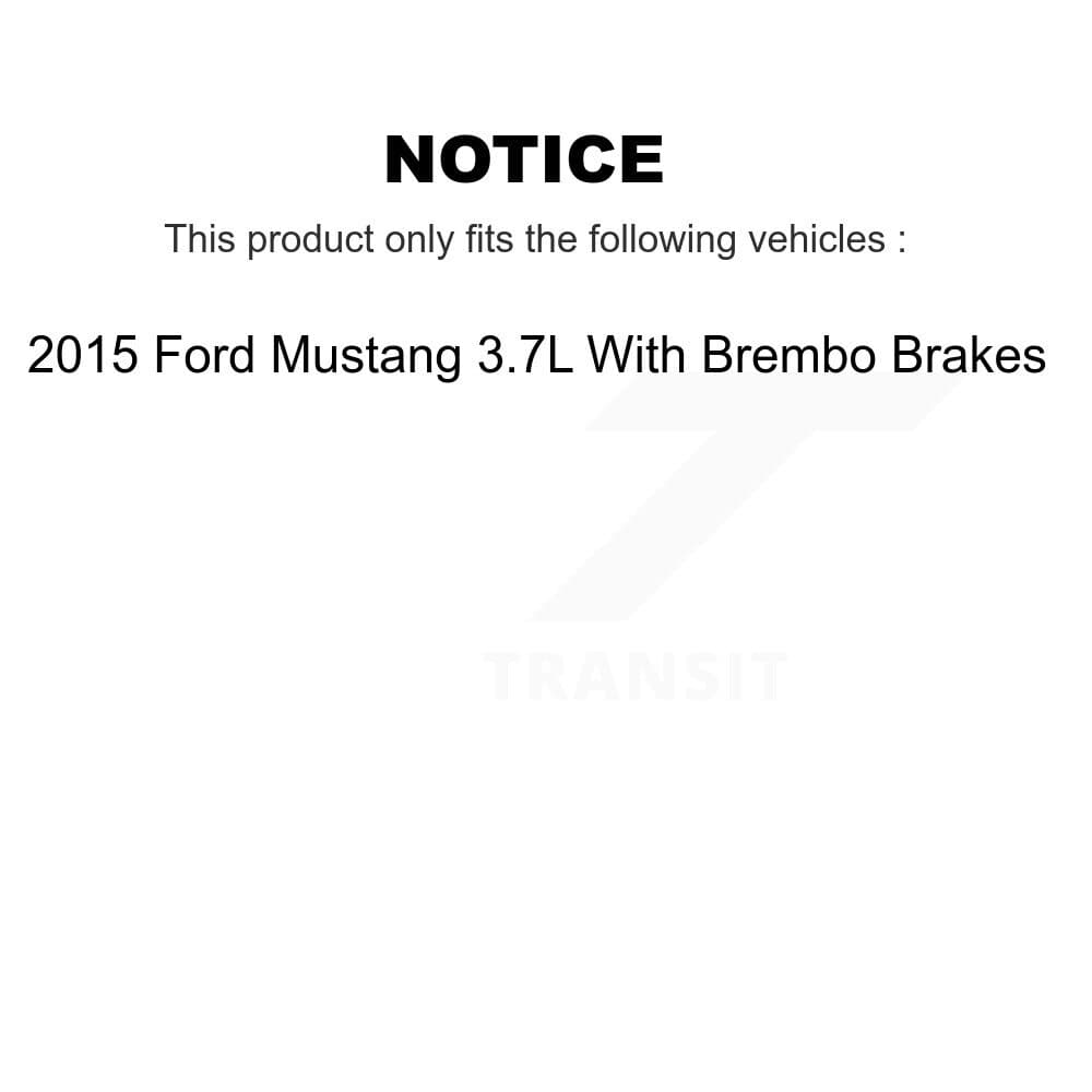 Positive Plus - KPF-100531 - Front and Rear Disc Brake Pad Kits image 8