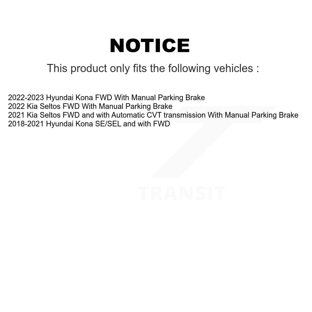 Positive Plus - KPF-100607 - Front and Rear Disc Brake Pad Kits image 8