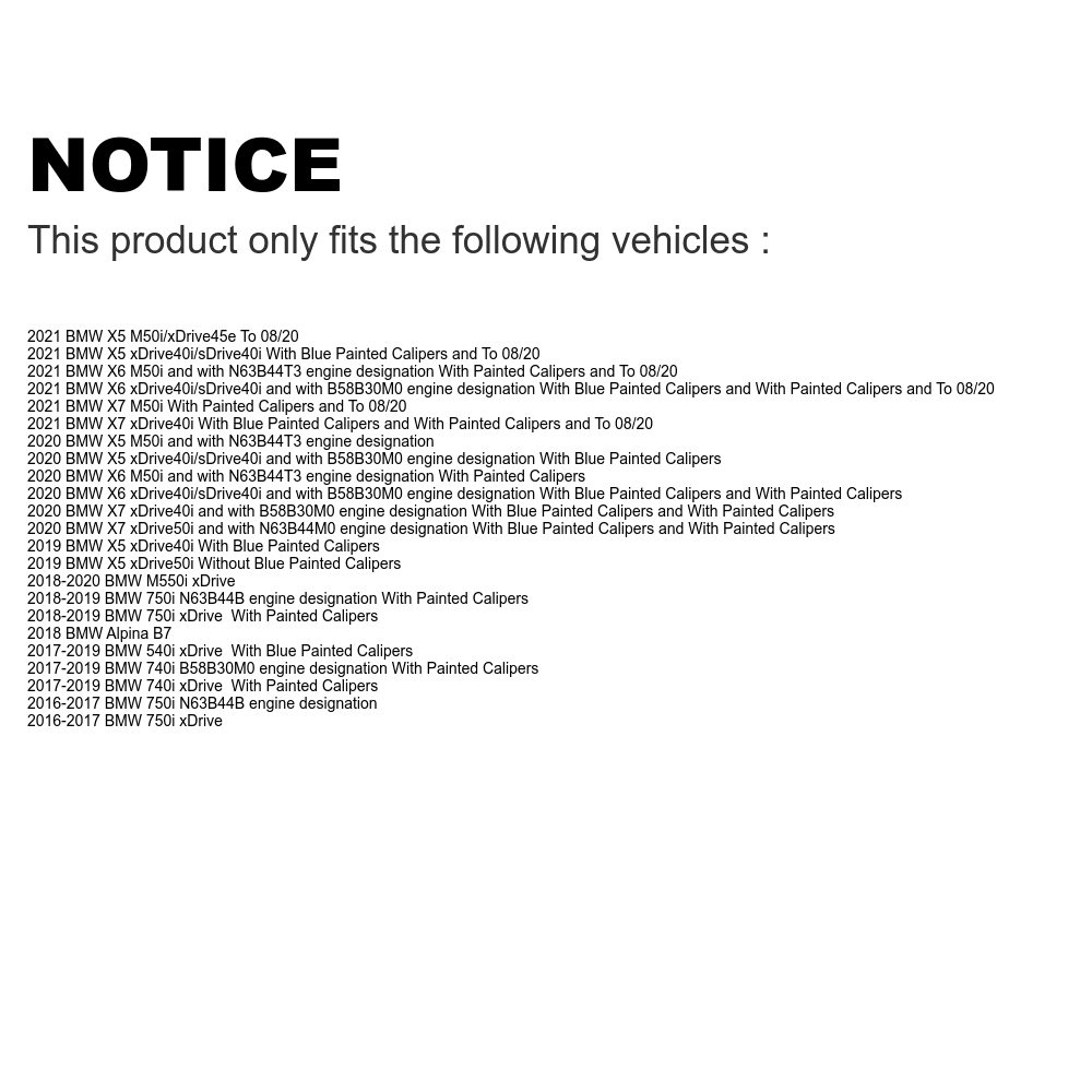 Positive Plus - KPF-100617 - Front and Rear Disc Brake Pad Kits image 8