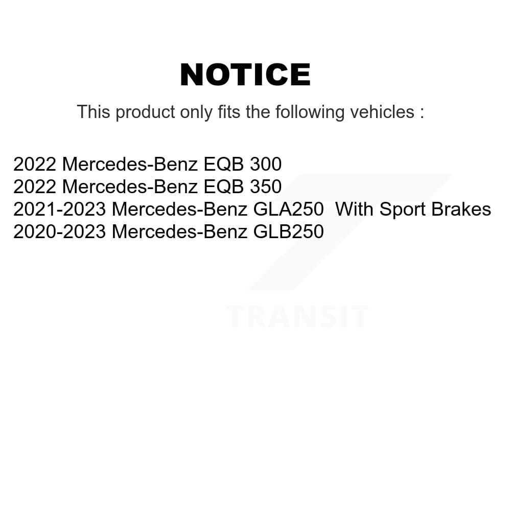 Positive Plus - KPF-100759 - Front and Rear Disc Brake Pad Kits image 8