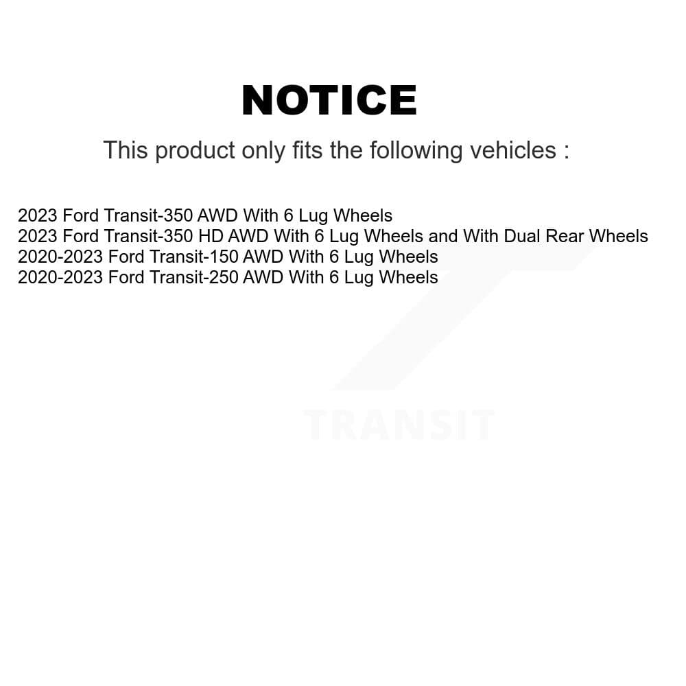 Positive Plus - KPF-100762 - Front and Rear Disc Brake Pad Kits image 8