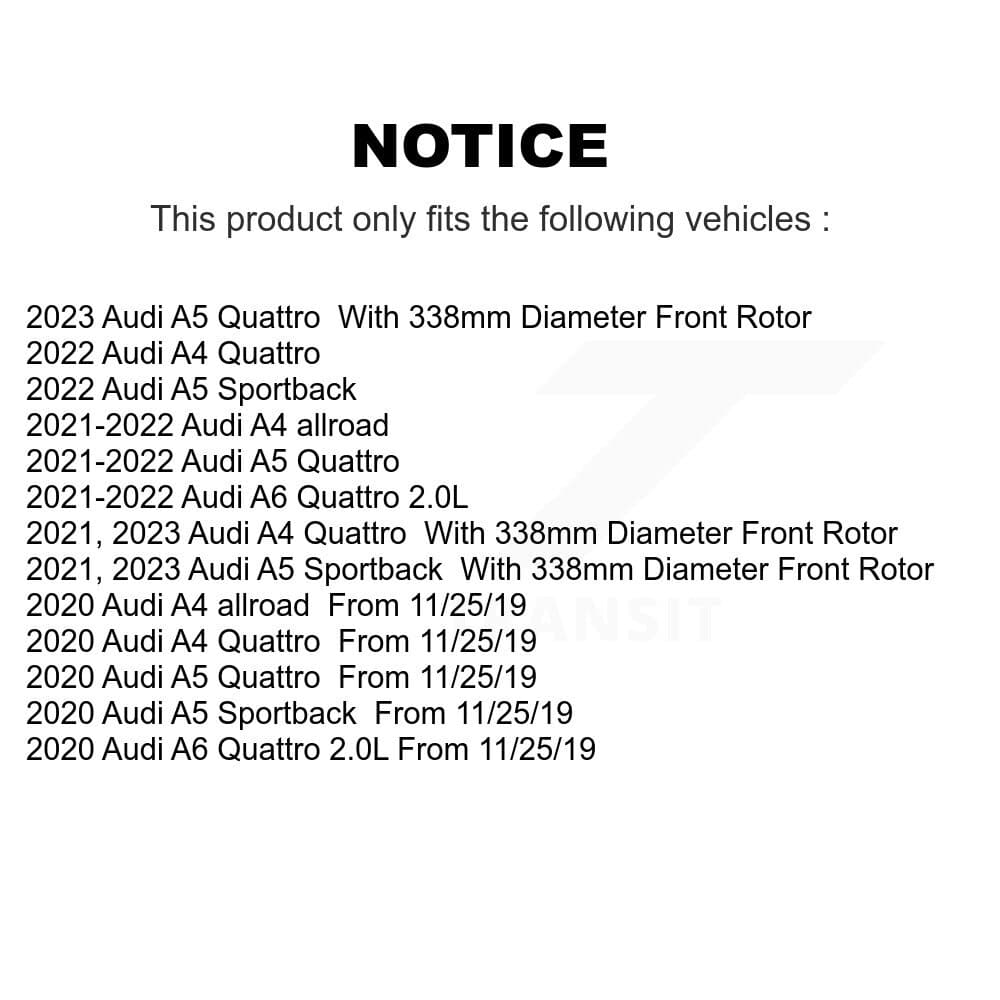 Positive Plus - KPF-100789 - Front and Rear Disc Brake Pad Kits image 8
