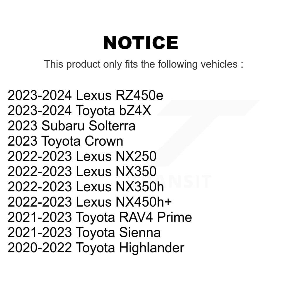 Positive Plus - KPF-100794 - Front and Rear Disc Brake Pad Kits image 8