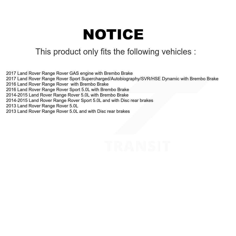 Positive Plus - KPW-100049 - Front and Rear Disc Brake Pad Kits image 8