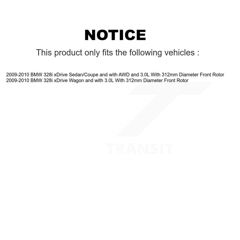 Positive Plus - KPW-100550 - Front and Rear Disc Brake Pad Kits image 14