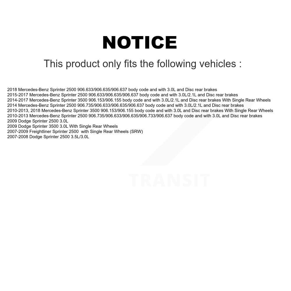 Positive Plus - KPW-101013 - Rear Disc Brake Pad Kits image 8