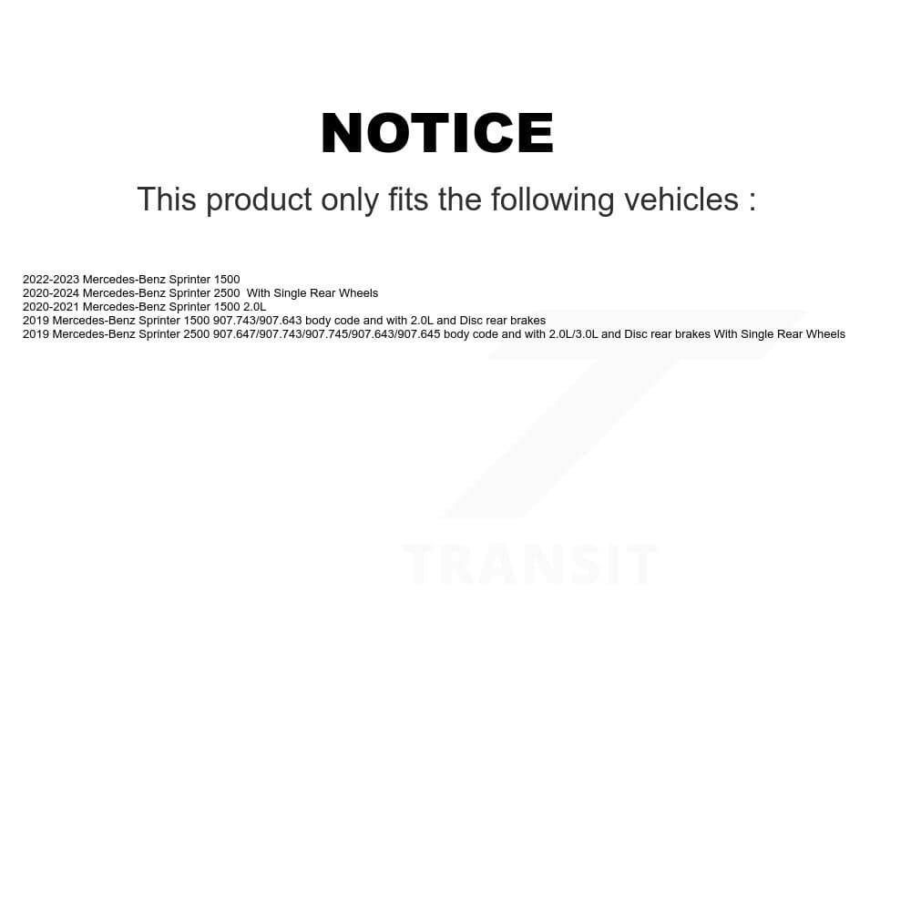 Positive Plus - KPW-101038 - Rear Disc Brake Pad Kits image 8