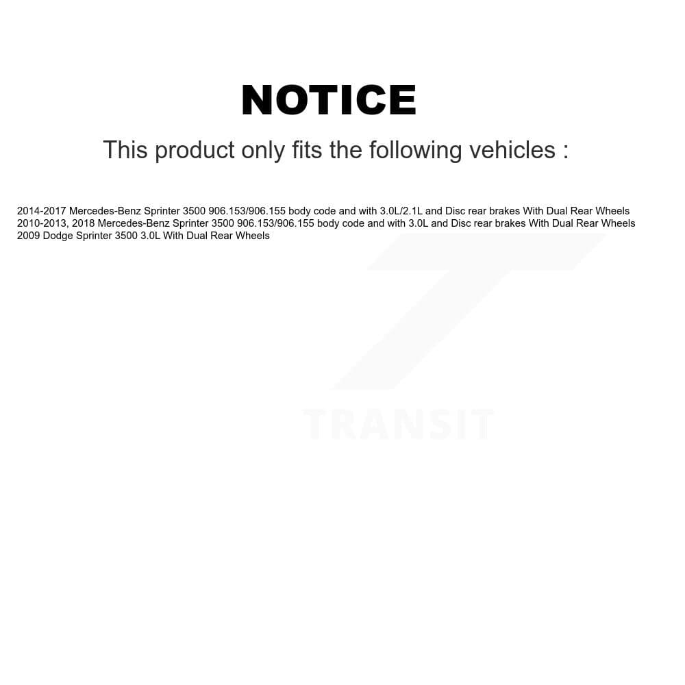Positive Plus - KPW-101148 - Rear Disc Brake Pad Kits image 8