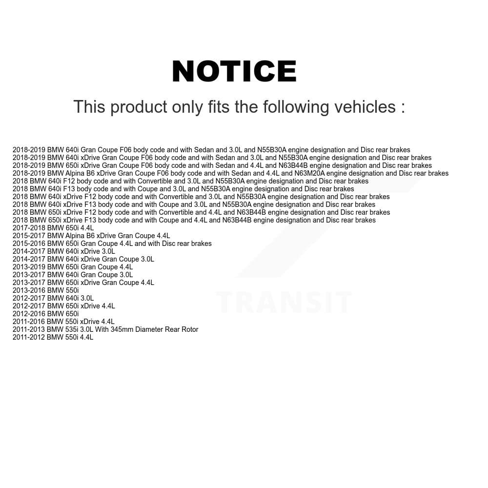 Positive Plus - KPW-101166 - Rear Disc Brake Pad Kits image 8
