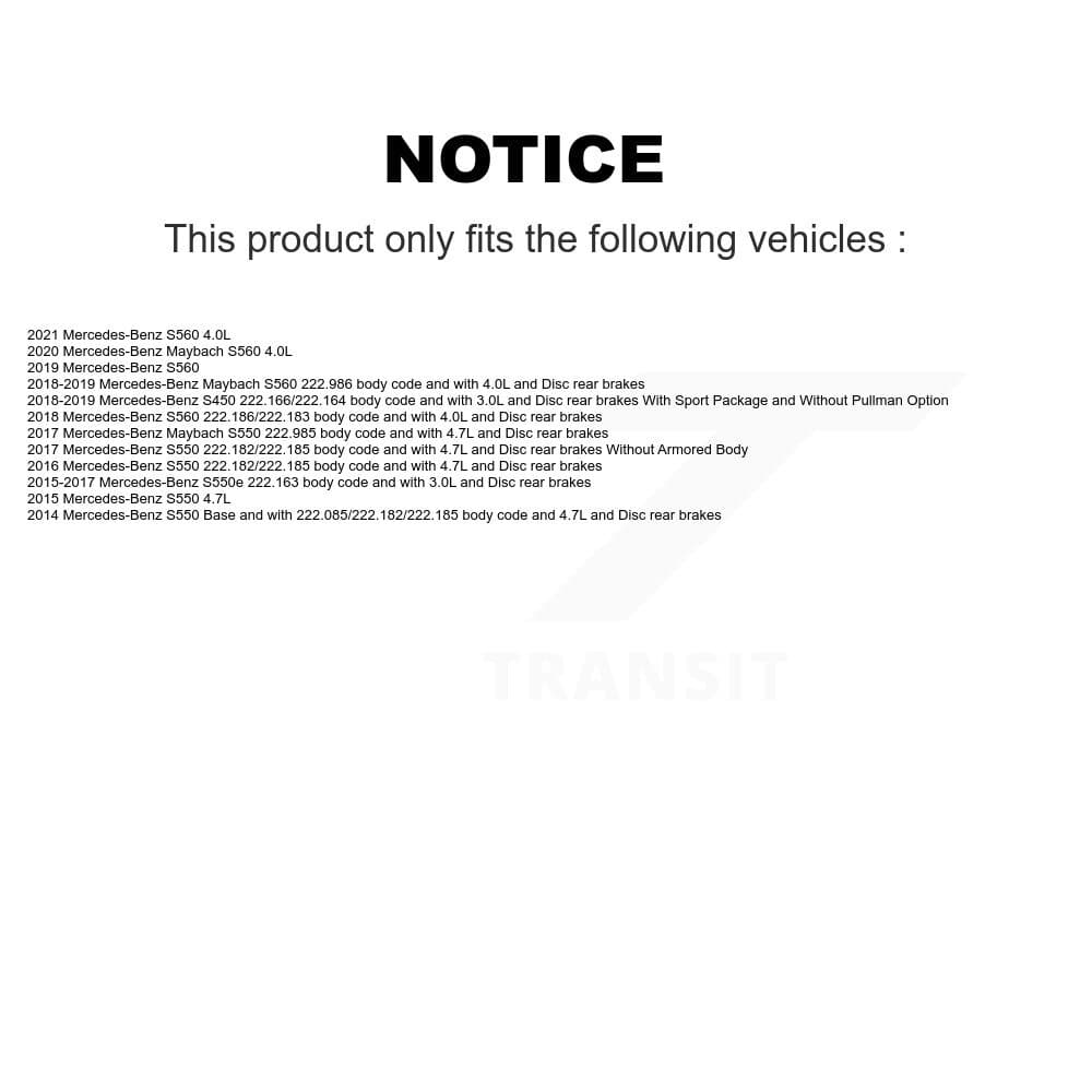 Positive Plus - KPW-101354 - Front and Rear Disc Brake Pad Kits image 8