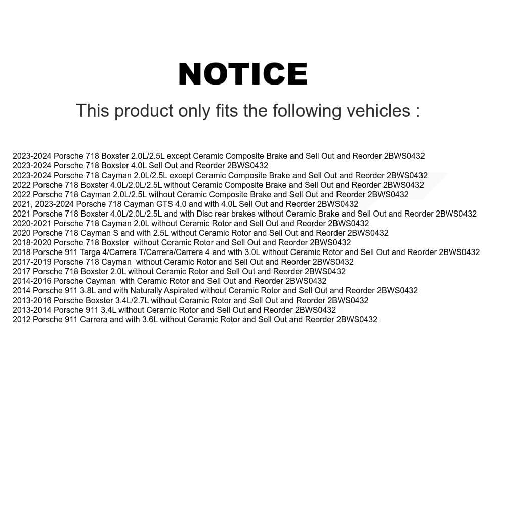 Mpulse - KSE-100005 - Front Disc Brake Pad Wear Sensor Kits image 2