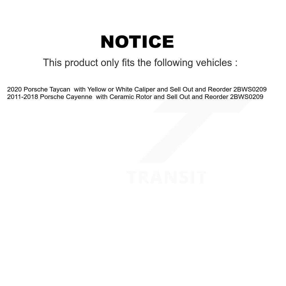 Mpulse - KSE-100044 - Front Disc Brake Pad Wear Sensor Kits image 2