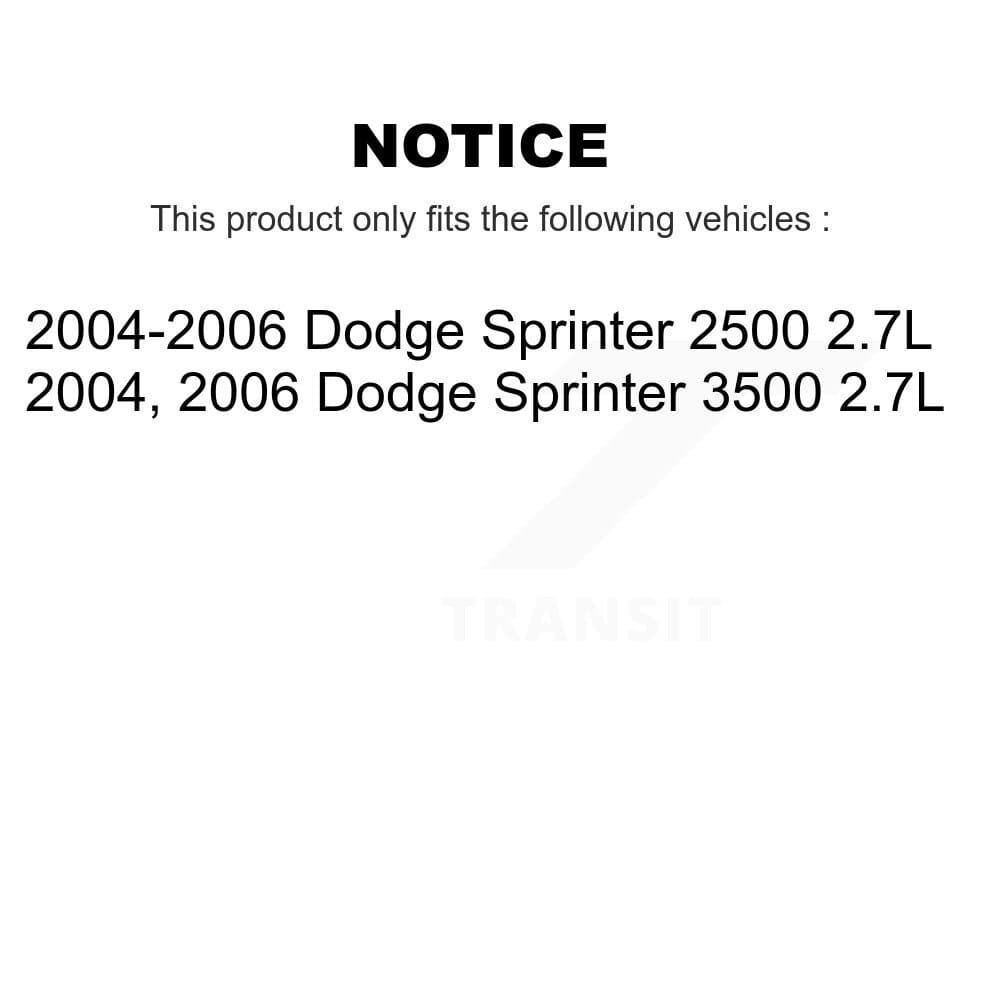 Mpulse - KSE-100054 - Front Disc Brake Pad Wear Sensor Kits image 2