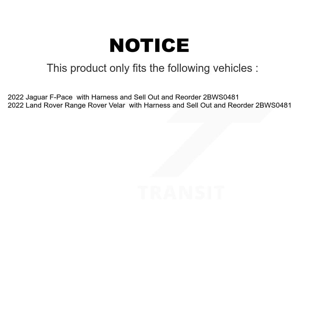 Mpulse - KSE-100073 - Front Disc Brake Pad Wear Sensor Kits image 2