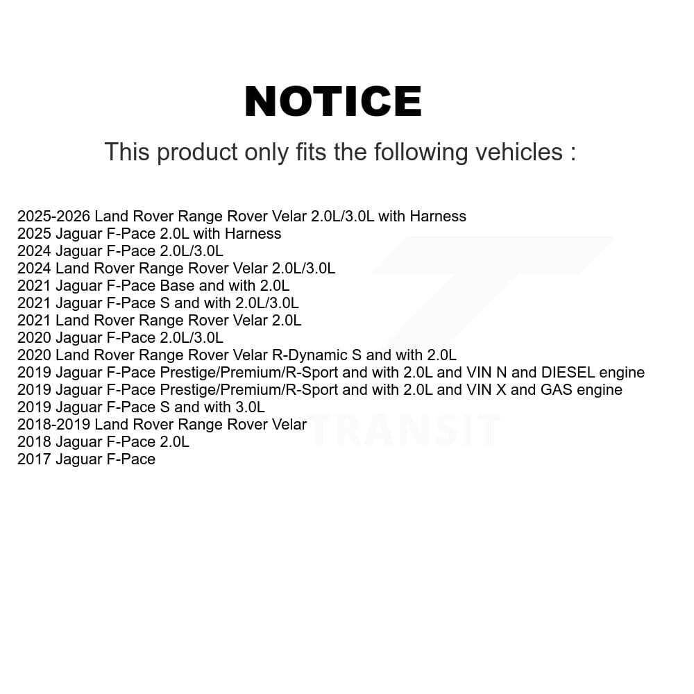 Mpulse - KSE-100119 - Front and Rear Disc Brake Pad Wear Sensor Kits image 2