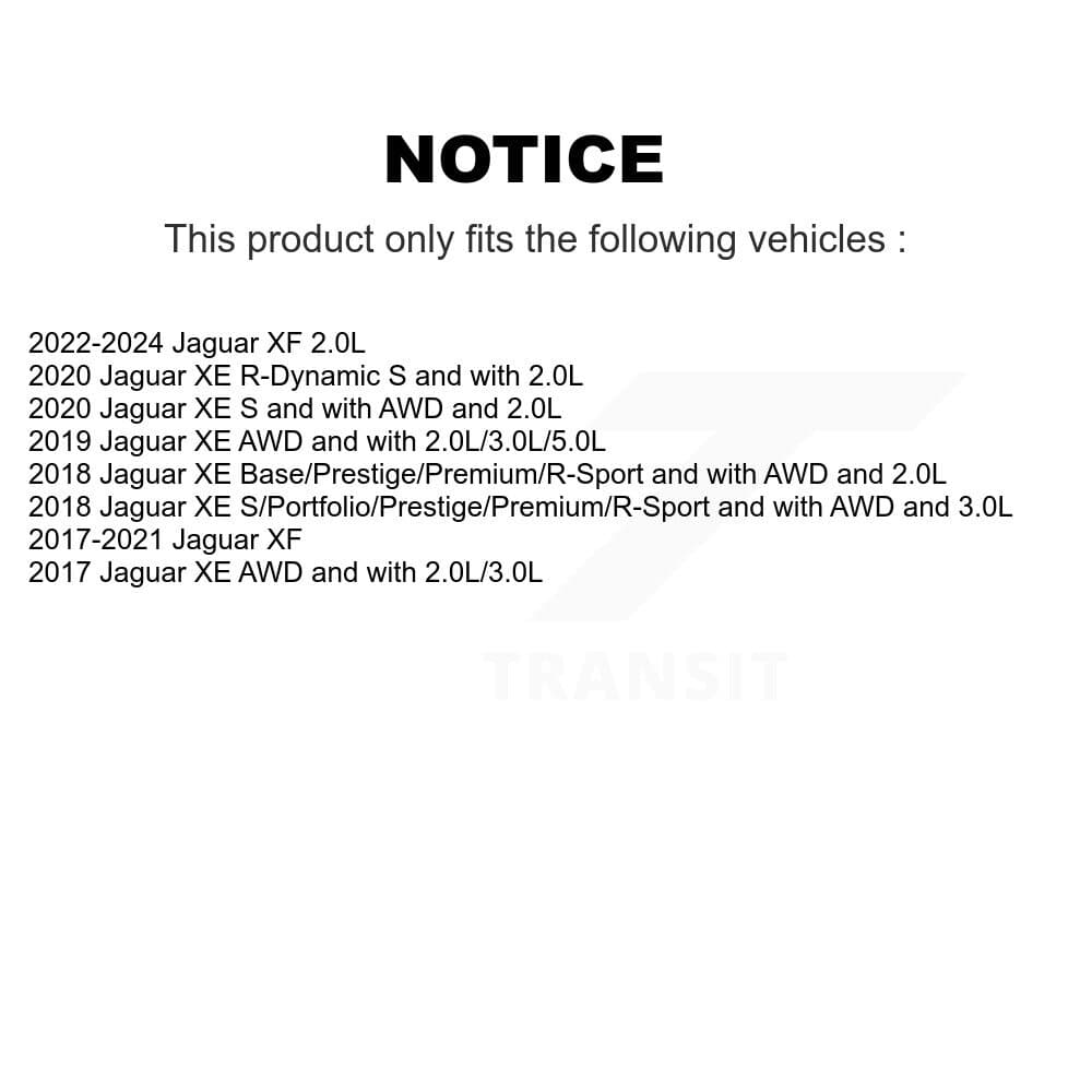 Mpulse - KSE-100135 - Front and Rear Disc Brake Pad Wear Sensor Kits image 2