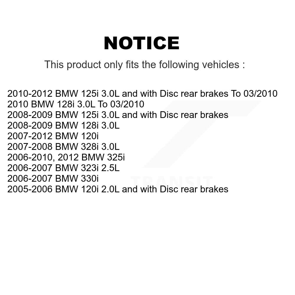 Mpulse - KSE-100143 - Front and Rear Disc Brake Pad Wear Sensor Kits image 2