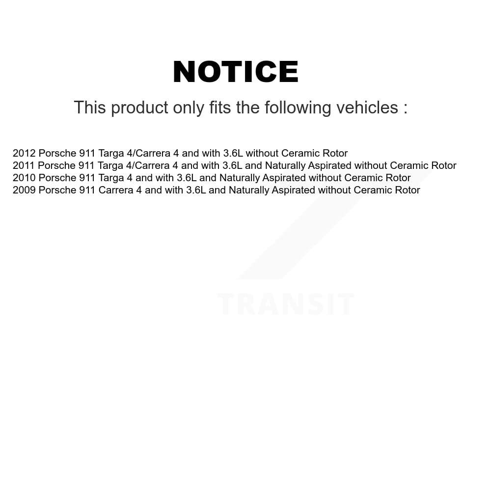 Mpulse - KSE-100153 - Front and Rear Disc Brake Pad Wear Sensor Kits image 2