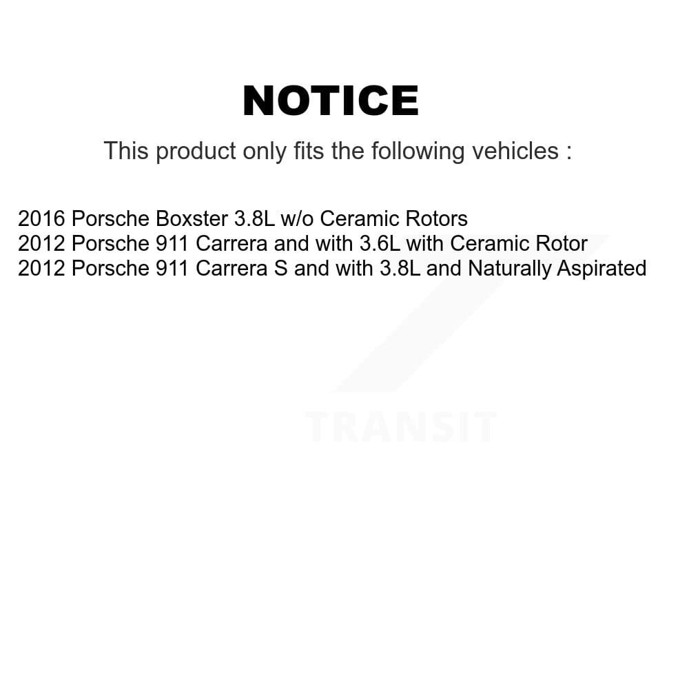 Mpulse - KSE-100154 - Front and Rear Disc Brake Pad Wear Sensor Kits image 2