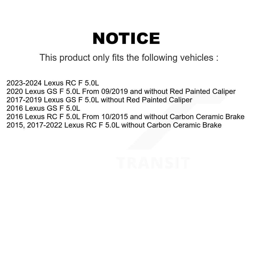 Mpulse - KSE-100157 - Front and Rear Disc Brake Pad Wear Sensor Kits image 2