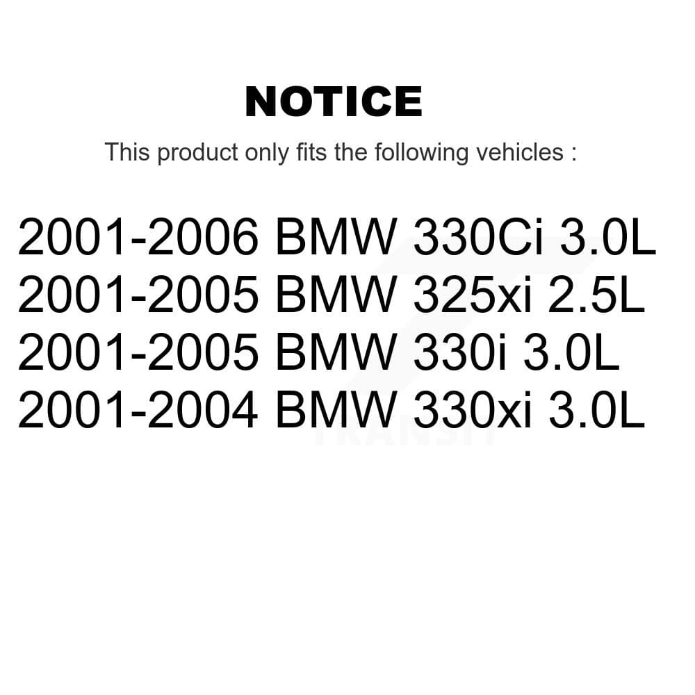Mpulse - KSE-100159 - Front and Rear Disc Brake Pad Wear Sensor Kits image 2