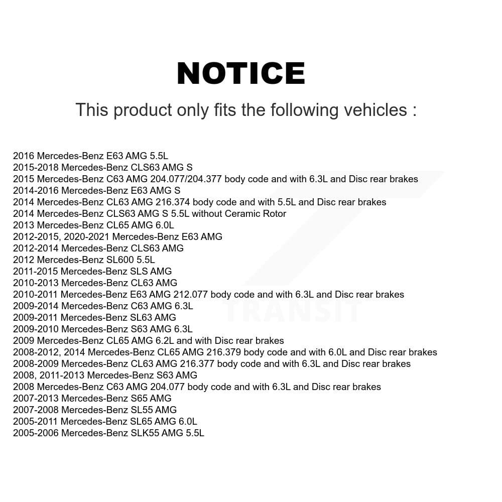 Mpulse - KSE-100171 - Front and Rear Disc Brake Pad Wear Sensor Kits image 2