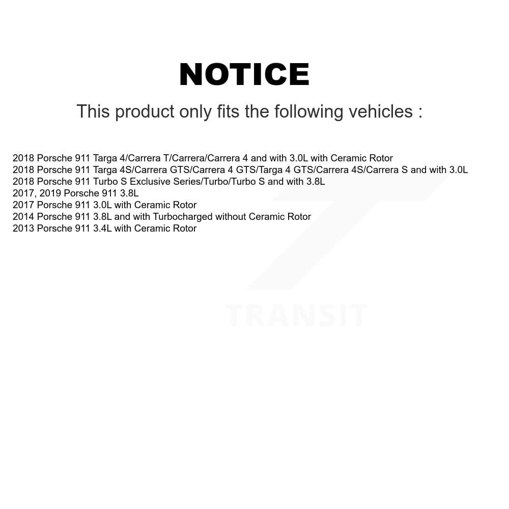 Mpulse - KSE-100183 - Front and Rear Disc Brake Pad Wear Sensor Kits image 2