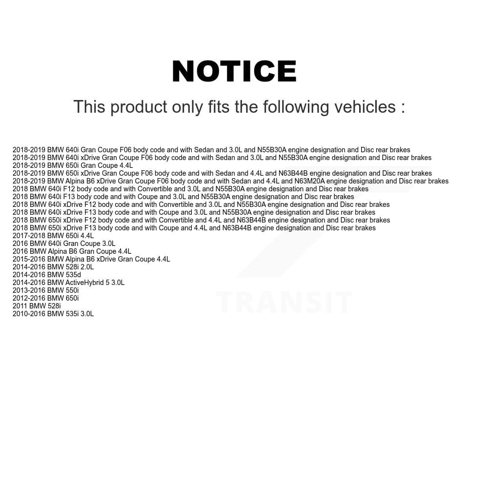 Mpulse - KSE-100184 - Front and Rear Disc Brake Pad Wear Sensor Kits image 2